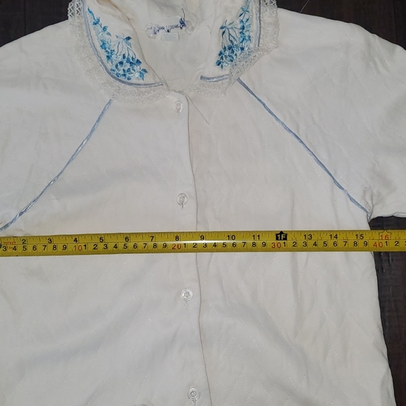 Vintage Miss America Mid Century Button Down Top - Picture 7 of 8